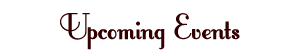 upcoming events